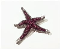 Spilla Misis Donna in Argento Cubic Zirconia SP01611-ROSA